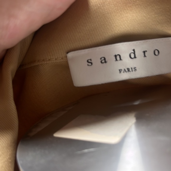 NWT Sandro embellished shirt jacket - Picture 4 of 8